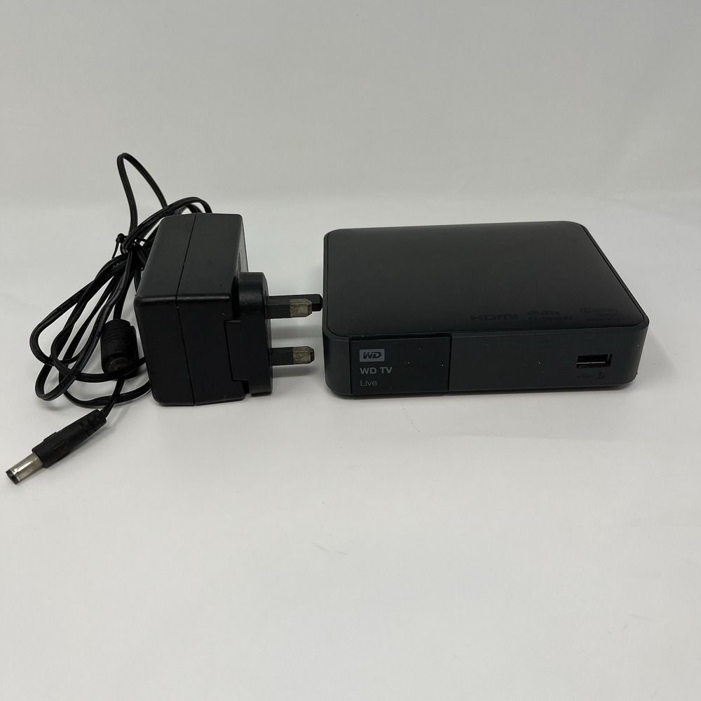 Western Digital WD TV Live Streaming Media Player C3H w/Power Supply READ